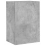 Mueble TV de pared madera ingeniería gris hormigón 40,5x30x60cm de , Muebles TV - Ref: Foro24-836916, Precio: 38,80 €, Descue...