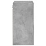 Mueble TV de pared madera ingeniería gris hormigón 40,5x30x60cm de , Muebles TV - Ref: Foro24-836916, Precio: 38,80 €, Descue...