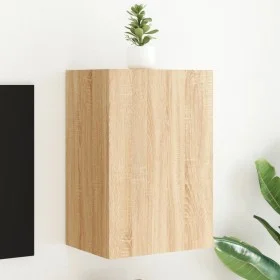 Mueble TV de pared madera ingeniería roble Sonoma 40,5x30x60 cm de , Muebles TV - Ref: Foro24-836914, Precio: 38,94 €, Descue...