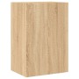Mueble TV de pared madera ingeniería roble Sonoma 40,5x30x60 cm de , Muebles TV - Ref: Foro24-836914, Precio: 39,95 €, Descue...