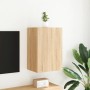 Mueble TV de pared madera ingeniería roble Sonoma 40,5x30x60 cm de , Muebles TV - Ref: Foro24-836914, Precio: 39,95 €, Descue...