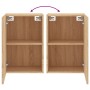 Mueble TV de pared madera ingeniería roble Sonoma 40,5x30x60 cm de , Muebles TV - Ref: Foro24-836914, Precio: 39,95 €, Descue...