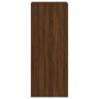 Mueble de TV de pared madera marrón roble 40,5x30x102 cm de , Muebles TV - Ref: Foro24-836937, Precio: 64,51 €, Descuento: %