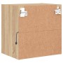 Mesitas de noche de pared con luces LED 2 unidades roble Sonoma de , Muebles TV - Ref: Foro24-837069, Precio: 44,75 €, Descue...