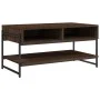 Mesa de centro madera contrachapada roble marrón 90x50x45 cm de , Mesas de centro - Ref: Foro24-838972, Precio: 49,21 €, Desc...