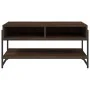 Mesa de centro madera contrachapada roble marrón 90x50x45 cm de , Mesas de centro - Ref: Foro24-838972, Precio: 49,21 €, Desc...