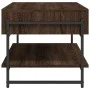 Mesa de centro madera contrachapada roble marrón 90x50x45 cm de , Mesas de centro - Ref: Foro24-838972, Precio: 49,21 €, Desc...