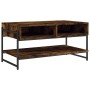 Mesa de centro madera contrachapada roble ahumado 90x50x45 cm de , Mesas de centro - Ref: Foro24-838970, Precio: 48,09 €, Des...