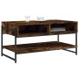 Mesa de centro madera contrachapada roble ahumado 90x50x45 cm de , Mesas de centro - Ref: Foro24-838970, Precio: 48,09 €, Des...