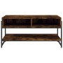 Mesa de centro madera contrachapada roble ahumado 90x50x45 cm de , Mesas de centro - Ref: Foro24-838970, Precio: 48,09 €, Des...