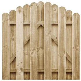 Impregnated pine wood fence gate 100x100 cm by vidaXL, garden gates - Ref: Foro24-45327, Price: 47,36 €, Discount: %