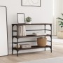 Mesa consola madera de ingeniería marrón roble 100x32x75 cm de , Mesas auxiliares - Ref: Foro24-839052, Precio: 63,51 €, Desc...