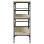 Mesa consola madera de ingeniería roble Sonoma 100x32x75 cm de , Mesas auxiliares - Ref: Foro24-839059, Precio: 65,01 €, Desc...