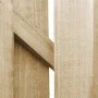 Impregnated pine wood fence gate 100x100 cm by vidaXL, garden gates - Ref: Foro24-45327, Price: 47,36 €, Discount: %