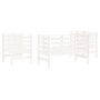 Juego de muebles de jardín 3 pzas madera maciza de pino blanco de , Conjuntos de jardín - Ref: Foro24-825143, Precio: 180,11 ...