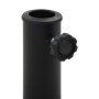 Base de sombrilla de semicírculo de poliresina negra 9 kg de vidaXL, Bases para sombrillas - Ref: Foro24-45198, Precio: 55,87...