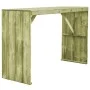Mesa de bar de madera de pino impregnada 170x60x110 cm de vidaXL, Mesas de jardín - Ref: Foro24-44902, Precio: 200,45 €, Desc...