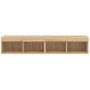 Muebles de TV con luces LED 2 uds roble Sonoma 80x30x30 cm de , Muebles TV - Ref: Foro24-837146, Precio: 72,32 €, Descuento: %