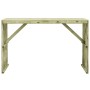 Mesa de bar de madera de pino impregnada 170x60x110 cm de vidaXL, Mesas de jardín - Ref: Foro24-44902, Precio: 158,23 €, Desc...