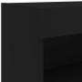 Muebles de TV con luces LED 2 uds negro 80x30x30 cm de , Muebles TV - Ref: Foro24-837144, Precio: 78,67 €, Descuento: %