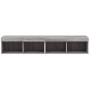 Muebles de TV con luces LED 2 uds gris Sonoma 80x30x30 cm de , Muebles TV - Ref: Foro24-837152, Precio: 74,06 €, Descuento: %