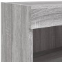 Muebles de TV con luces LED 2 uds gris Sonoma 80x30x30 cm de , Muebles TV - Ref: Foro24-837152, Precio: 74,06 €, Descuento: %