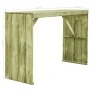 Mesa de bar de madera de pino impregnada 170x60x110 cm de vidaXL, Mesas de jardín - Ref: Foro24-44902, Precio: 200,45 €, Desc...