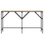 Mesa consola madera de ingeniería roble Sonoma 140x29x75 cm de , Mesas auxiliares - Ref: Foro24-837758, Precio: 48,90 €, Desc...