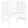 Sillas de jardín 2 uds madera maciza pino blanco 61,5x53x71 cm de , Sillas de jardín - Ref: Foro24-825129, Precio: 110,11 €, ...