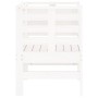 Sillas de jardín 2 uds madera maciza pino blanco 61,5x53x71 cm de , Sillas de jardín - Ref: Foro24-825129, Precio: 110,11 €, ...