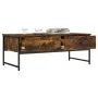 Mesa de centro madera ingeniería roble ahumado 101x49x39,5 cm by , Coffee table - Ref: Foro24-837739, Price: 61,73 €, Discoun...