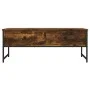 Mesa de centro madera ingeniería roble ahumado 101x49x39,5 cm by , Coffee table - Ref: Foro24-837739, Price: 61,73 €, Discoun...