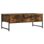 Mesa de centro madera ingeniería roble ahumado 101x49x39,5 cm by , Coffee table - Ref: Foro24-837739, Price: 61,73 €, Discoun...