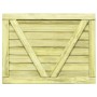 Puerta de valla de jardín madera pino impregnada 75x100 cm de vidaXL, Puertas de jardín - Ref: Foro24-45332, Precio: 62,81 €,...