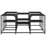 Mesa de centro madera de ingeniería negro 91x91x40 cm de , Mesas de centro - Ref: Foro24-839073, Precio: 58,47 €, Descuento: %