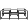 Mesa de centro madera de ingeniería gris Sonoma 121x121x40 cm de , Mesas de centro - Ref: Foro24-839071, Precio: 72,72 €, Des...