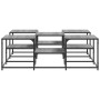 Mesa de centro madera de ingeniería gris Sonoma 121x121x40 cm de , Mesas de centro - Ref: Foro24-839071, Precio: 72,72 €, Des...