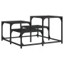 Mesa de centro madera de ingeniería negro 68x68x40 cm de , Mesas de centro - Ref: Foro24-837747, Precio: 36,48 €, Descuento: %