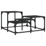 Mesa de centro madera de ingeniería negro 68x68x40 cm de , Mesas de centro - Ref: Foro24-837747, Precio: 36,80 €, Descuento: %
