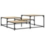 Mesa de centro madera de ingeniería roble Sonoma 107x107x40 cm de , Mesas de centro - Ref: Foro24-837753, Precio: 50,20 €, De...