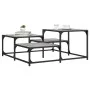 Mesa de centro madera de ingeniería gris Sonoma 87,5x87,5x40 cm de , Mesas de centro - Ref: Foro24-837745, Precio: 47,02 €, D...