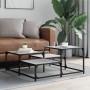 Mesa de centro madera de ingeniería gris Sonoma 87,5x87,5x40 cm de , Mesas de centro - Ref: Foro24-837745, Precio: 47,52 €, D...