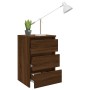 Mesitas de noche 2 uds contrachapado roble marrón 40x35x62,5 cm de , Mesitas de noche - Ref: Foro24-815176, Precio: 104,69 €,...