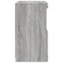 Aparador con luces LED gris Sonoma 41x37x67 cm de , Aparadores - Ref: Foro24-836684, Precio: 55,77 €, Descuento: %