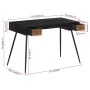 Escritorio teca reciclada maciza 117x56,5x75 cm by , Desks - Ref: Foro24-358528, Price: 141,01 €, Discount: %