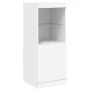 Aparador con luces LED blanco 41x37x100 cm by , Sideboards - Ref: Foro24-836686, Price: 71,12 €, Discount: %