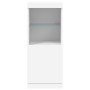Aparador con luces LED blanco 41x37x100 cm de , Aparadores - Ref: Foro24-836686, Precio: 72,22 €, Descuento: %