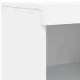 Aparador con luces LED blanco 41x37x100 cm by , Sideboards - Ref: Foro24-836686, Price: 71,12 €, Discount: %