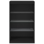 Aparador con luces LED negro 60,5x37x100 cm de , Aparadores - Ref: Foro24-836708, Precio: 76,79 €, Descuento: %