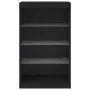Aparador con luces LED negro 60,5x37x100 cm de , Aparadores - Ref: Foro24-836708, Precio: 75,87 €, Descuento: %